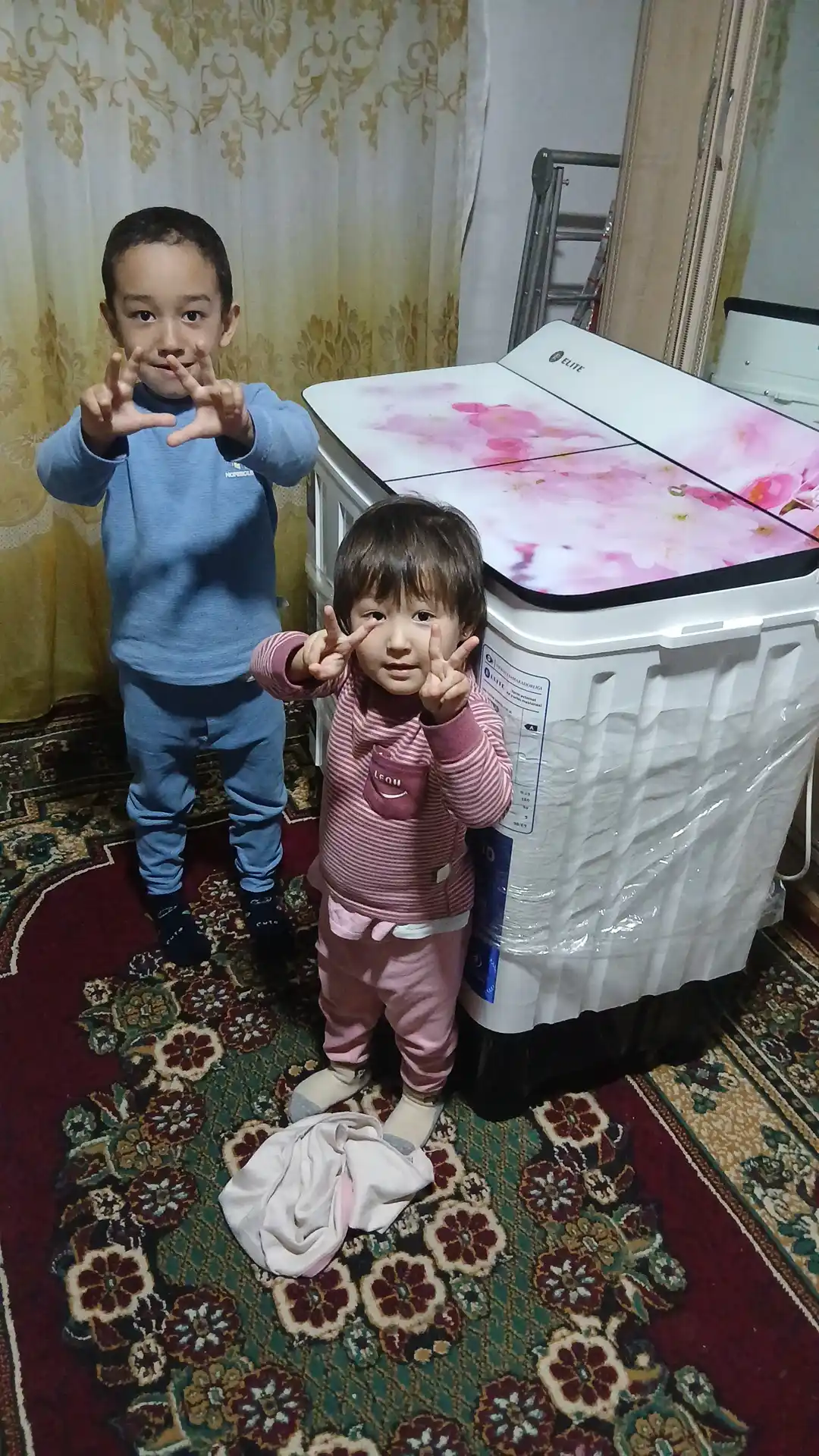 Yarim avtomat, kir yuvish mashinasi, 10 kg, ELITE WM-5168, 3 yil kafolatlangan