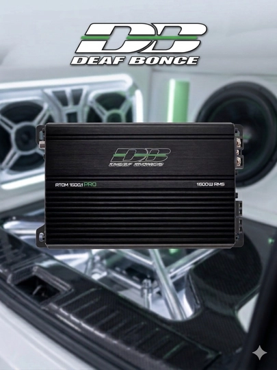 DEAF BONCE Atom 1600.1 PRO D sinfidagi audio kuchaytirgich