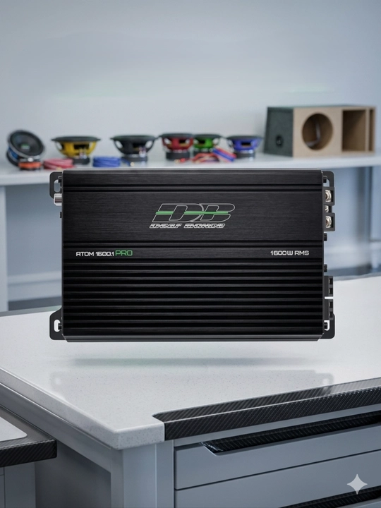 DEAF BONCE Atom 1600.1 PRO D sinfidagi audio kuchaytirgich