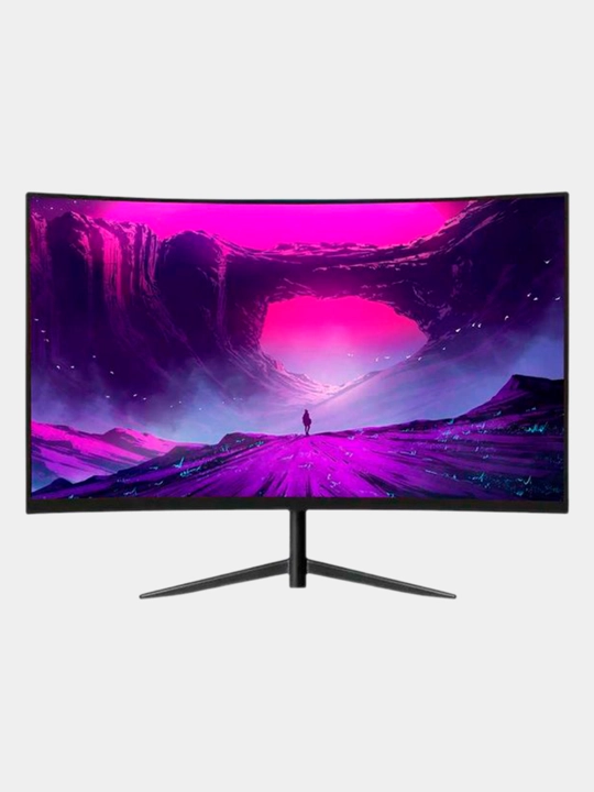 EVEREL 27EG300 o‘yin monitori, 27 dyuym, egilgan, VA paneli,300Gs, (HDMI+Audio+DC), 1 MS