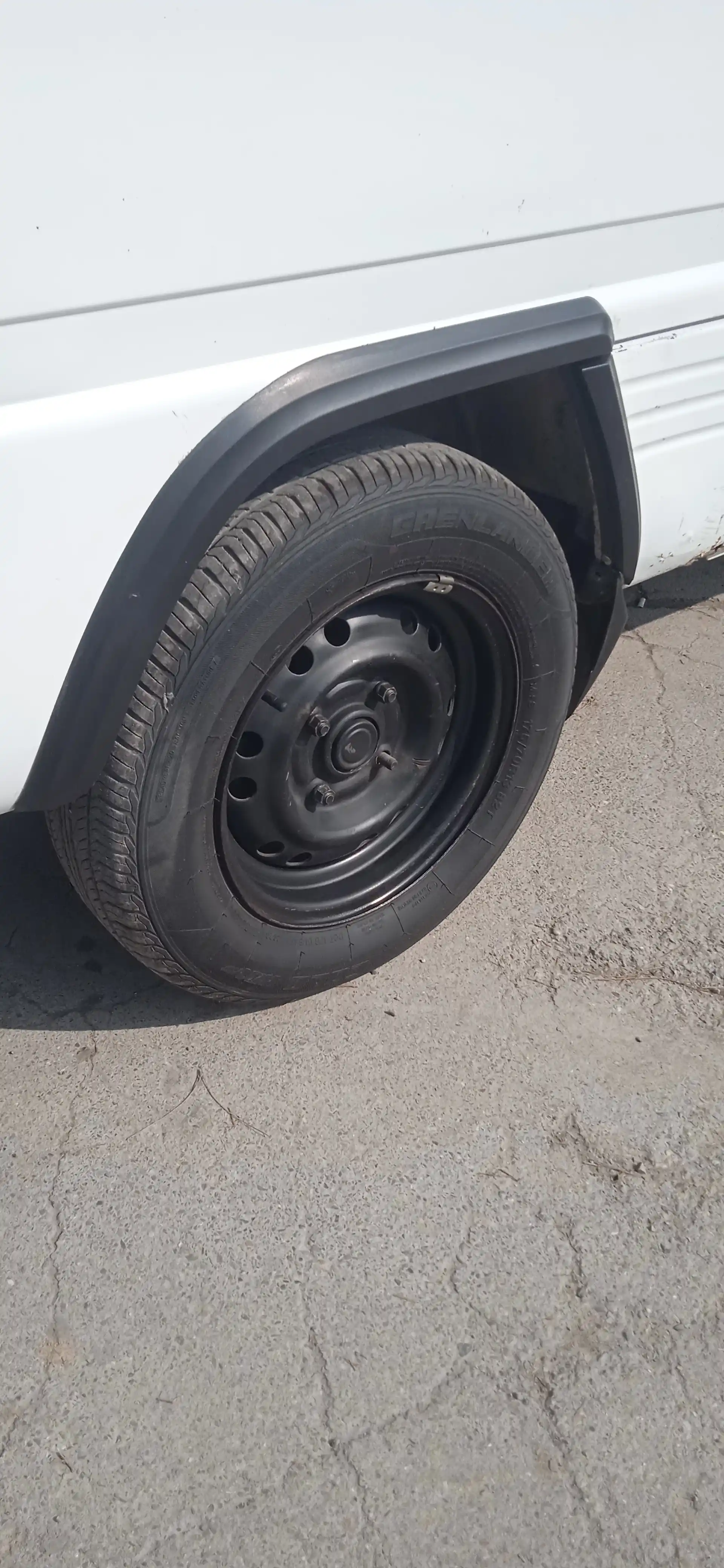 Damas avtomobillari uchun plastik qanot qoplamalari, 6 dona, barcha qanotlar uchun