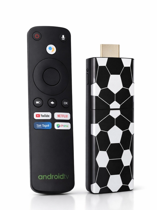 Android TV Stick 4K Wi-Fi смарт ТВ приставка