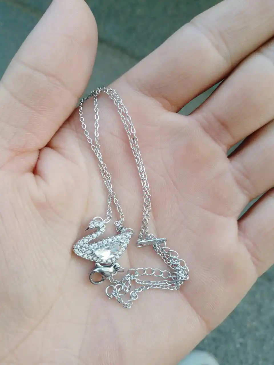 Sovg‘a qutisidagi qizlar uchun Swarovski taqinchoqlari, bo'yin uchun zanjirlar, REDly.co