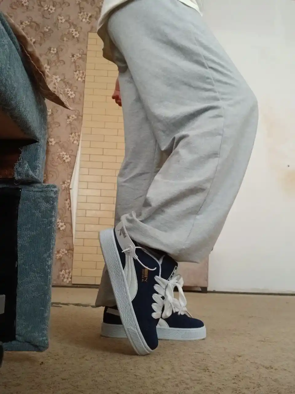 Кроссовки Suede, унисекс, подростковые, спортивные, 36-44