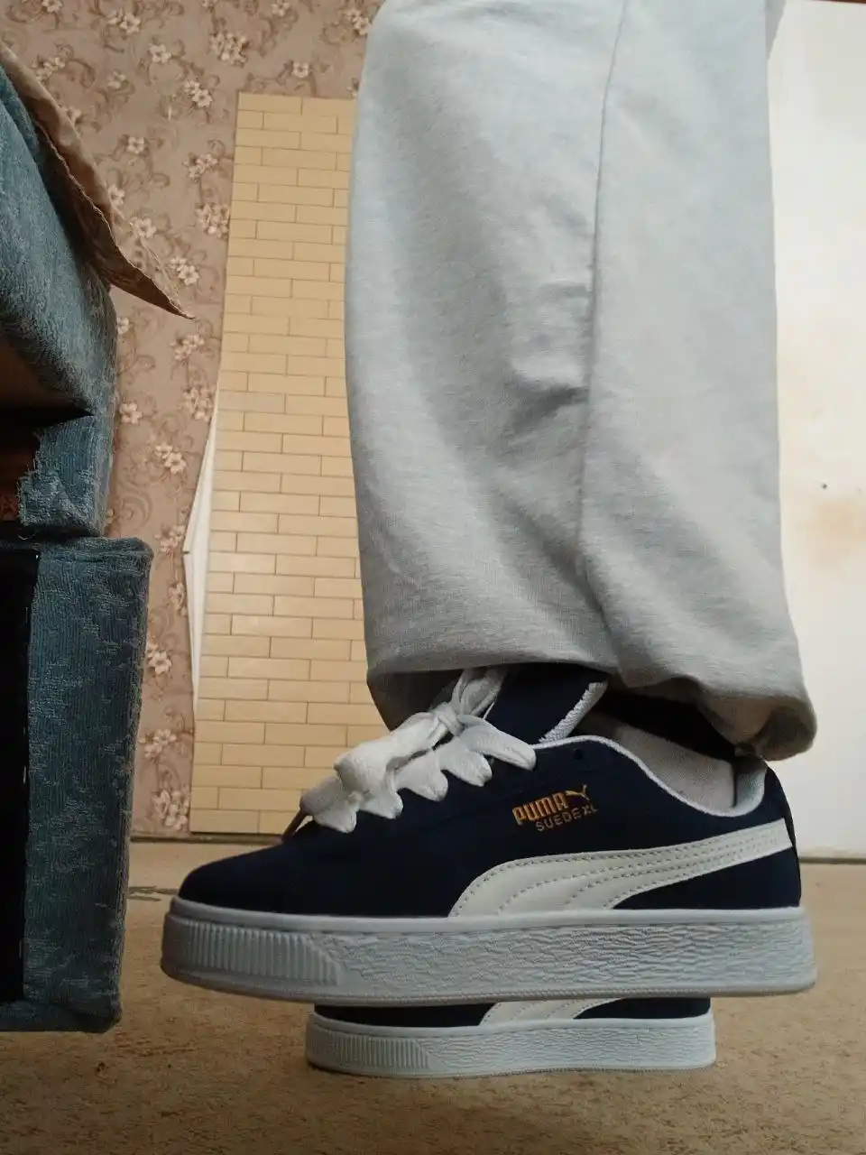 Кроссовки Suede, унисекс, подростковые, спортивные, 36-44