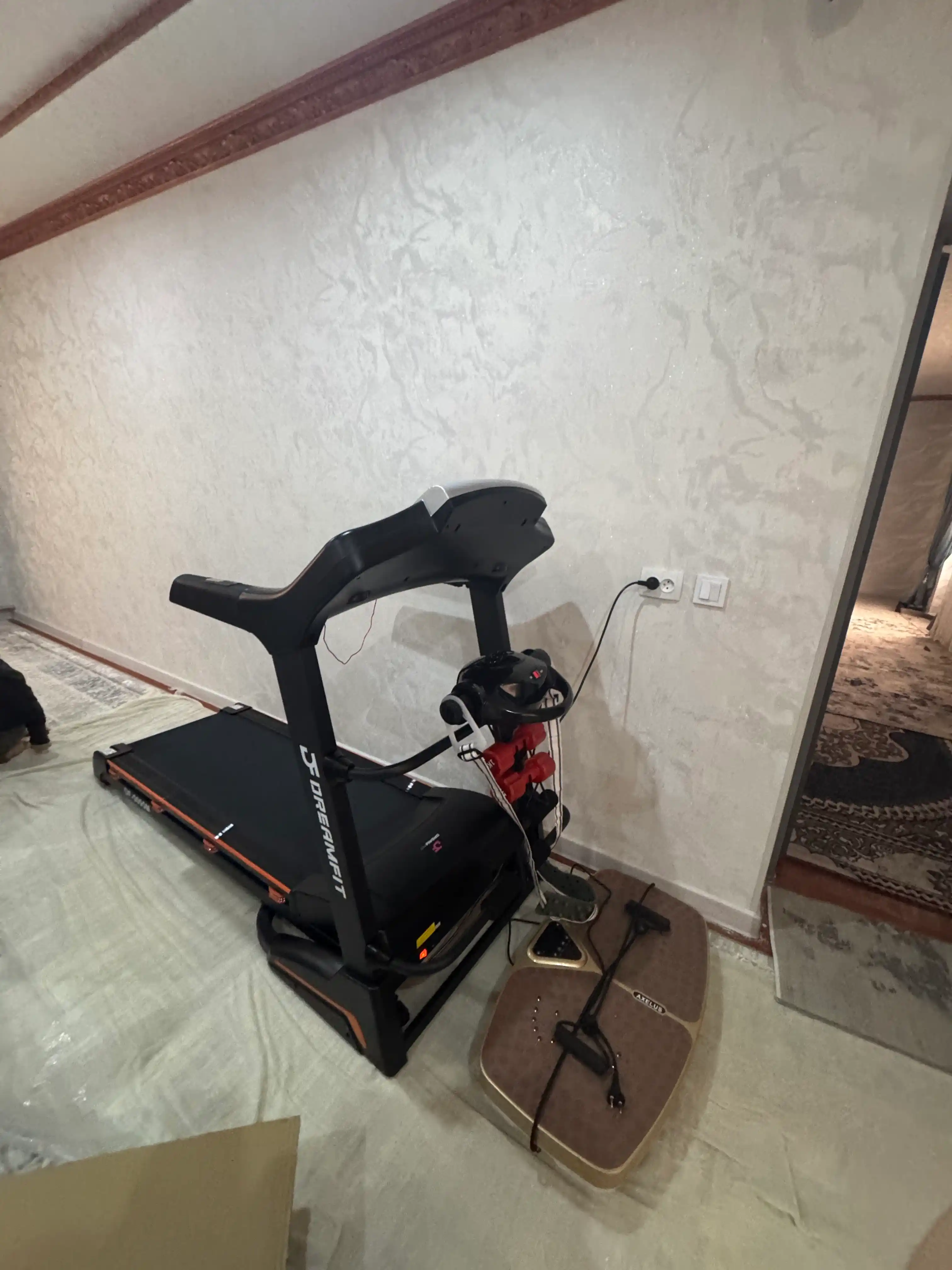 180KG, Vibro platforma, vazn yo'qotish uskunalari, fitnes tebranish mashinasi, pulti bilan