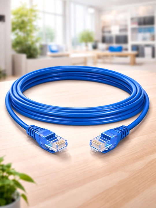 Сетевой интернет-кабель CAT5e RJ45, Ethernet LAN патч-корд для роутера, ПК, ТВ, 1.5–50 м