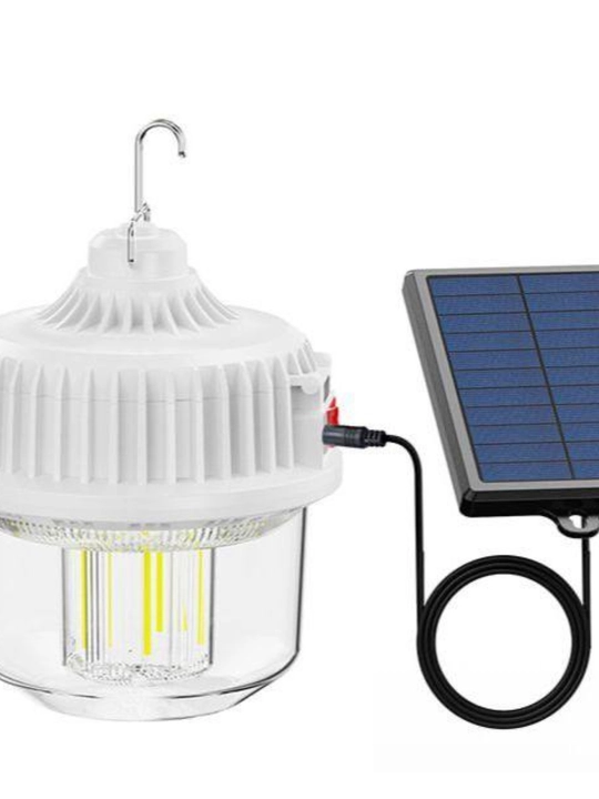Портативная LED-лампа на солнечной энергии, USB Type-C, SMD светильник