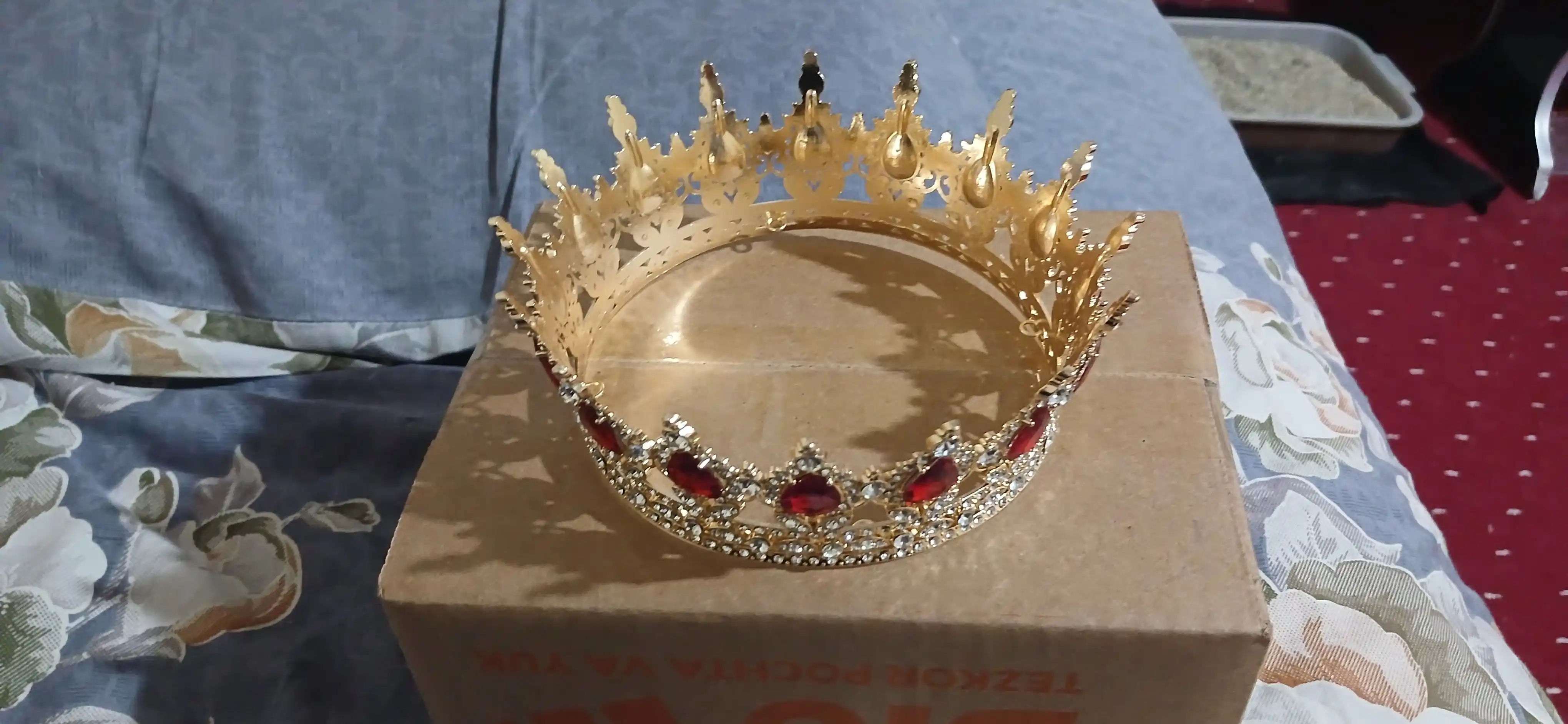 Корона свадебная и украшение для торта, корона