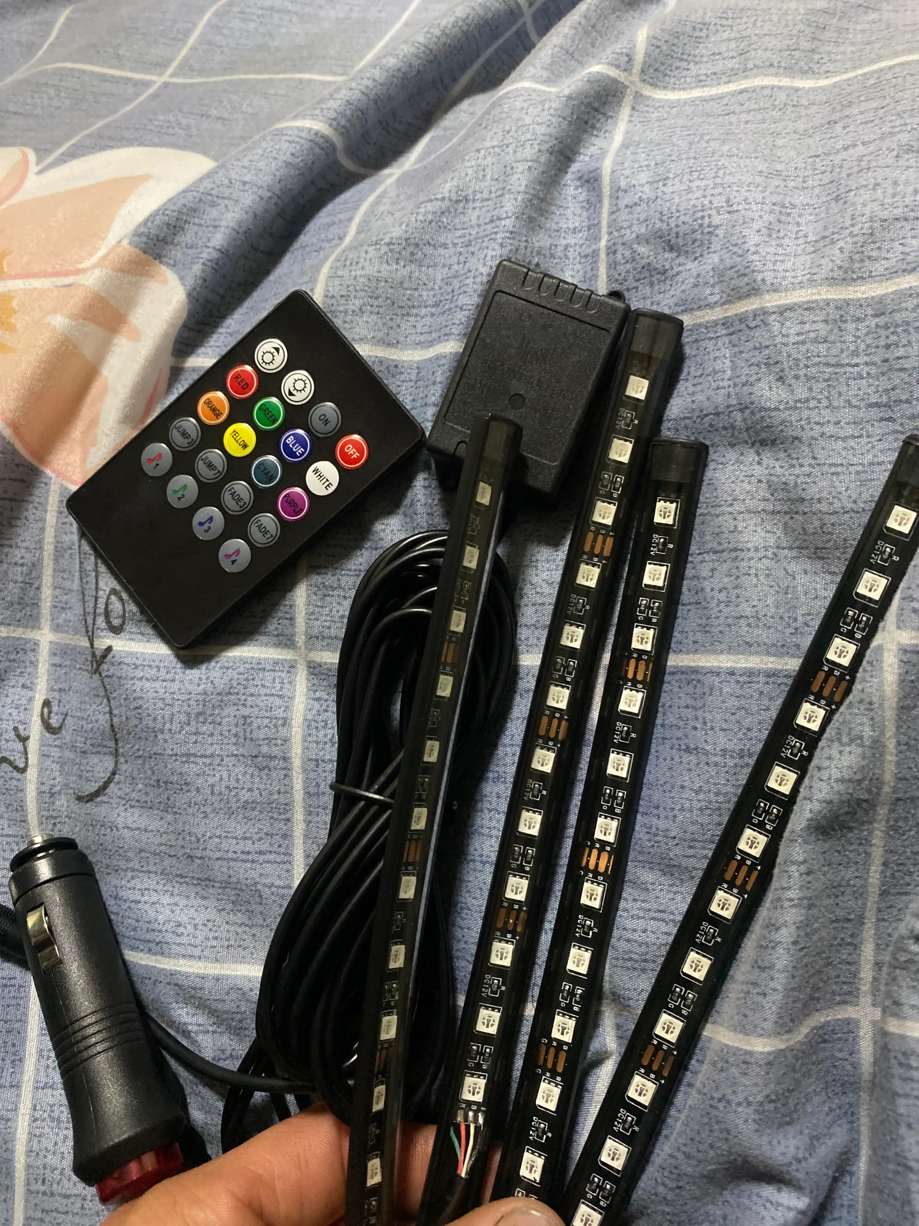 Avtomobil ichidagi avtomobil ichidagi LED RGB yoritgichi