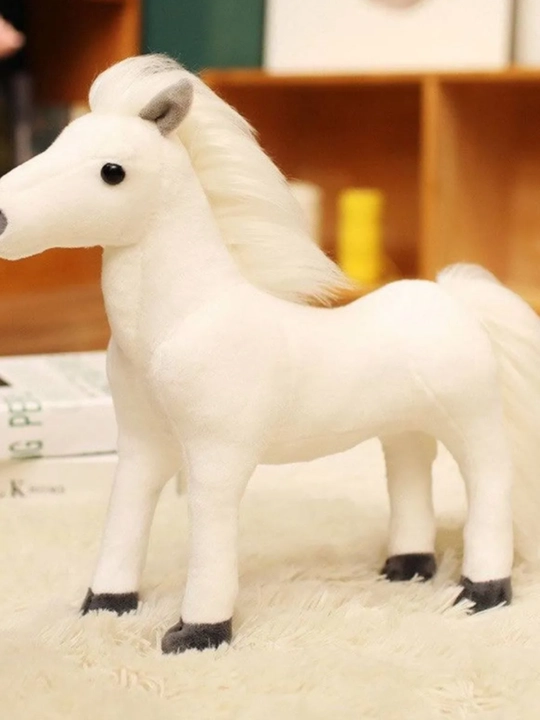 Мягкая игрушка лошадь, 35 см