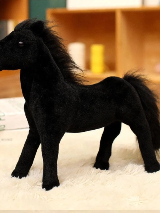 Мягкая игрушка лошадь, 35 см