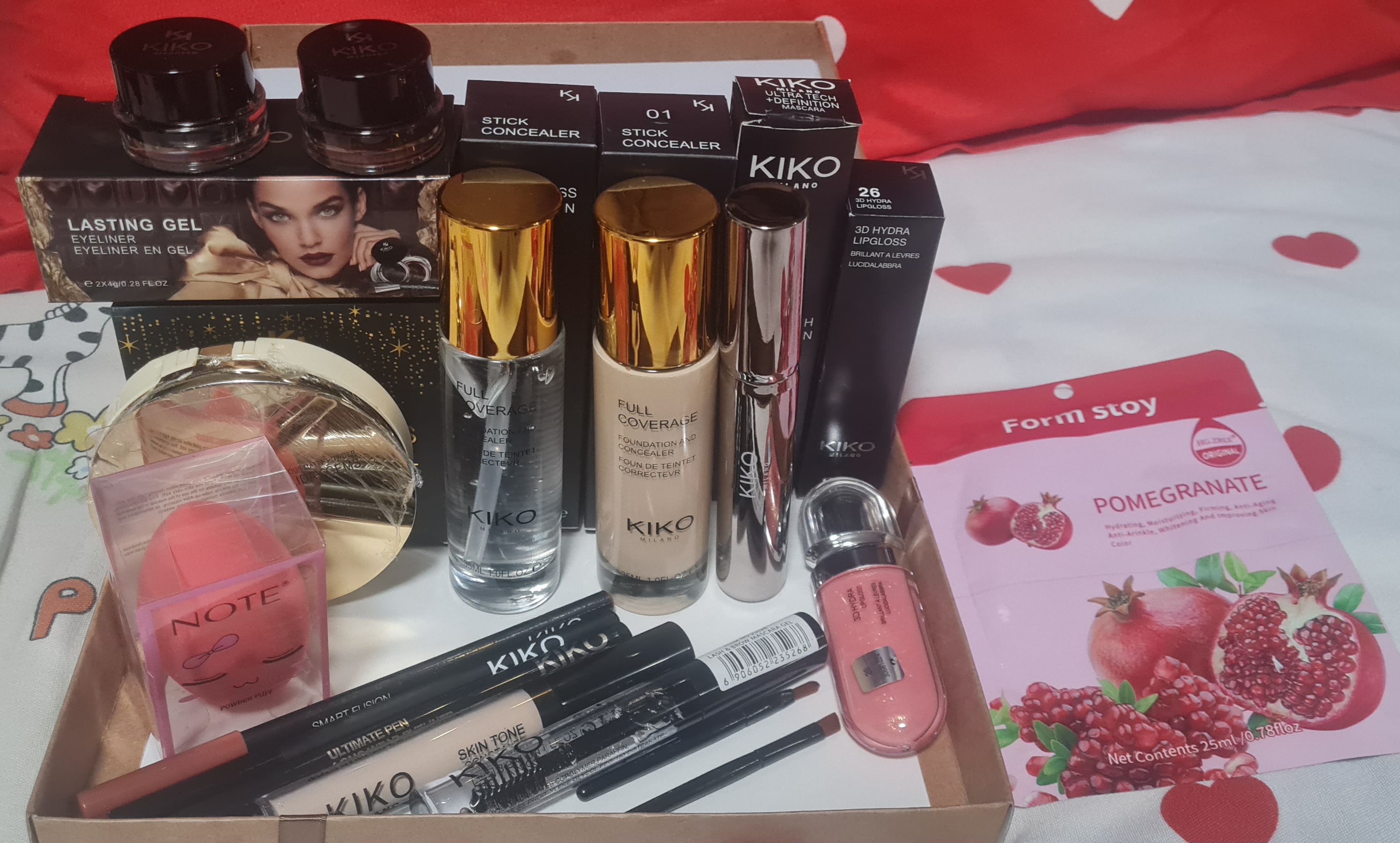 Набор для макияжа, косметика для женщин, набор Kiko 12 в 1