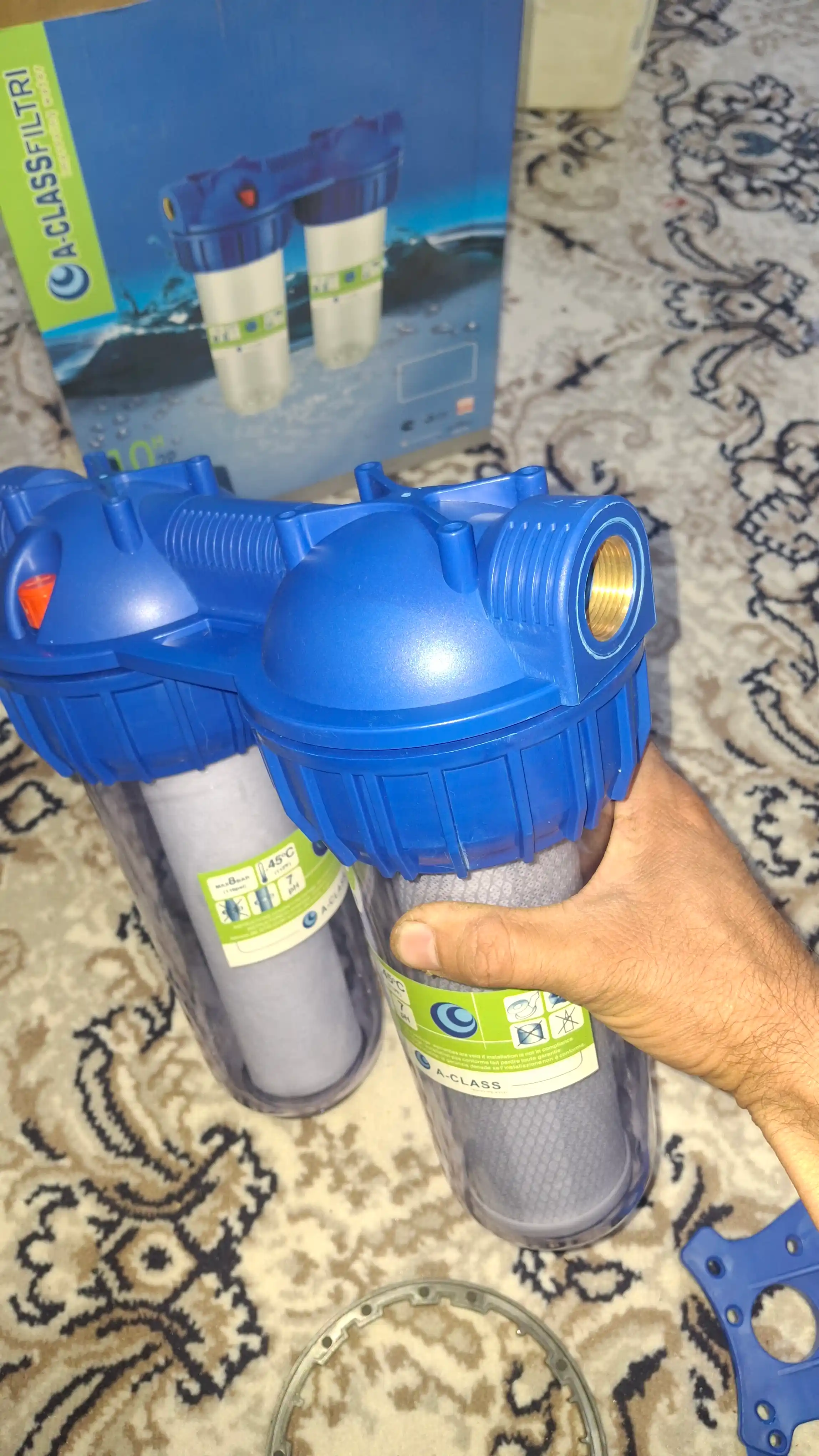 Uch bosqichli magistral filtr