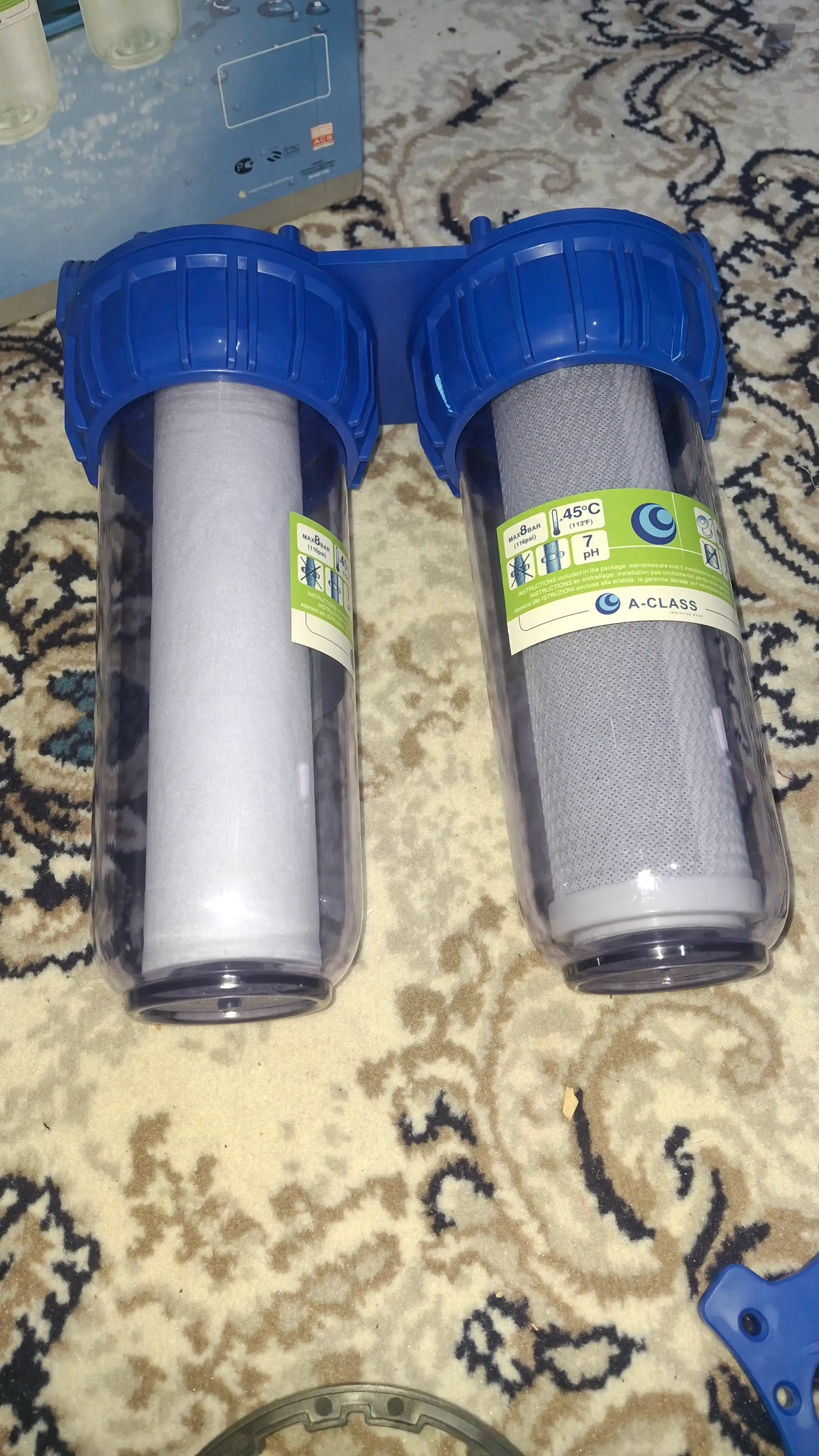 Uch bosqichli magistral filtr