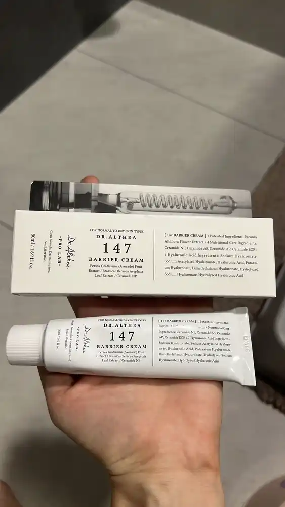 Крем для лица Dr. Althea 147 Barrier Cream интенсивное восстановление липидного барьера