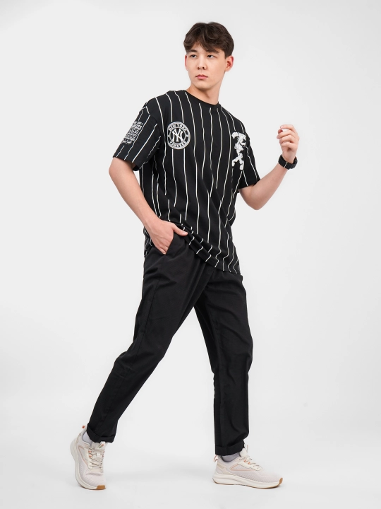 Erkaklar va ayollar uchun oversize futbolka, bahor-yoz uchun streetwear