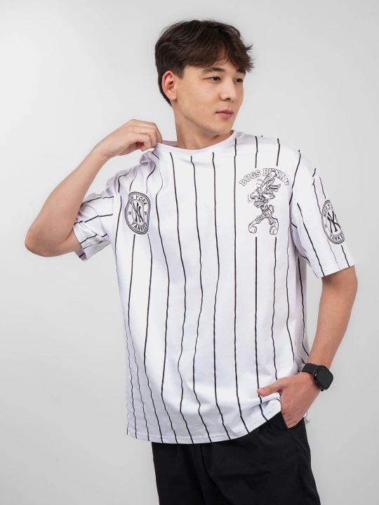Erkaklar va ayollar uchun oversize futbolka, bahor-yoz uchun streetwear