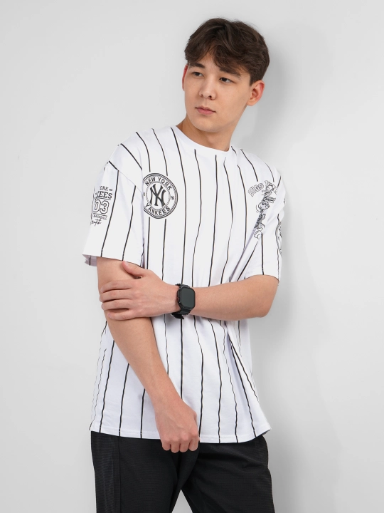 Erkaklar va ayollar uchun oversize futbolka, bahor-yoz uchun streetwear