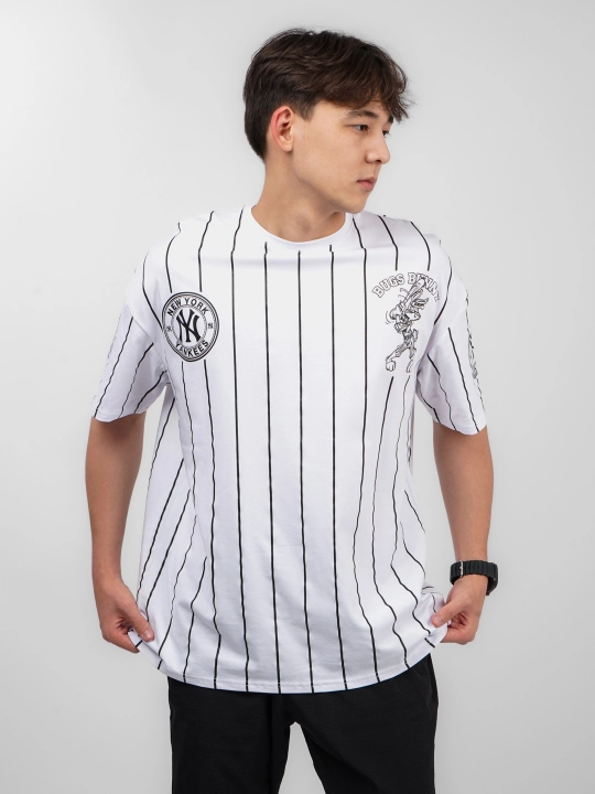 Erkaklar va ayollar uchun oversize futbolka, bahor-yoz uchun streetwear