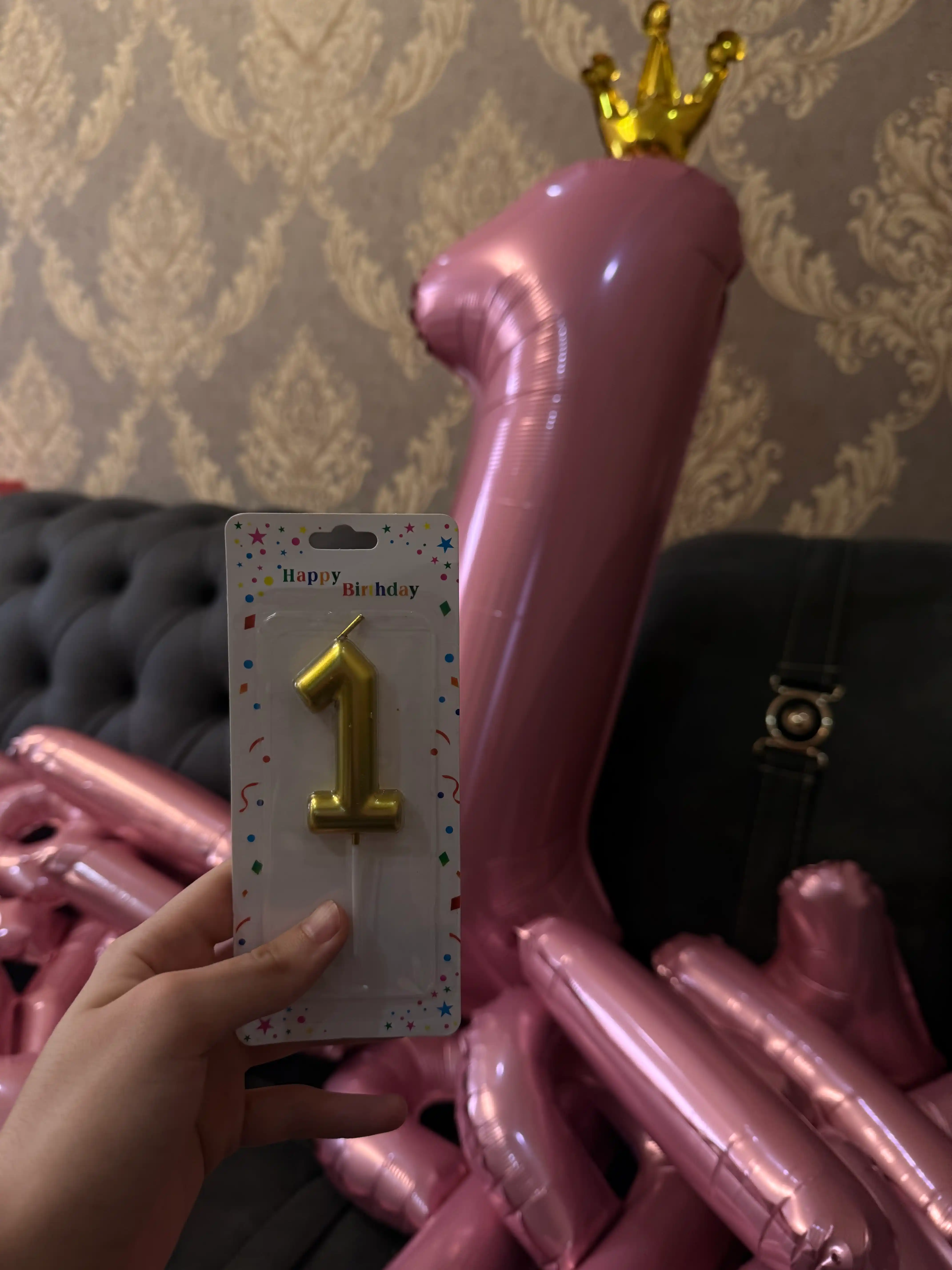 Свечи-цифры для торта, цифры 1, 2, 3, 4, 5, 6, 7, 8, 9, 0