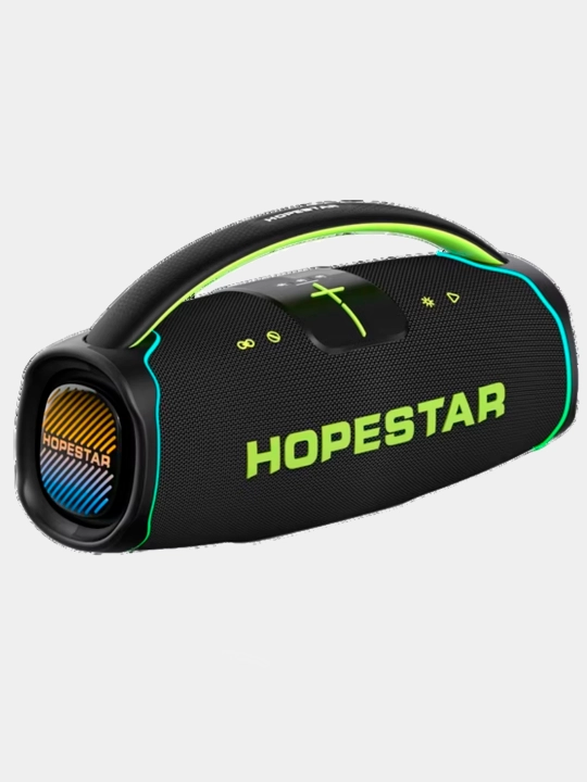 HOPESTAR A65 — Портативная Bluetooth колонка с беспроводным микрофоном (300 Вт) - 