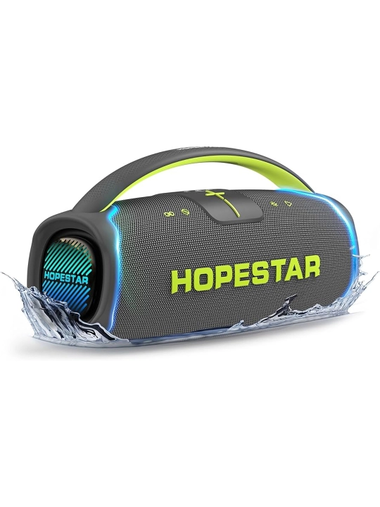 HOPESTAR A65 — Портативная Bluetooth колонка с беспроводным микрофоном (300 Вт)