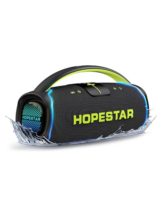 HOPESTAR A65 — Портативная Bluetooth колонка с беспроводным микрофоном (300 Вт)