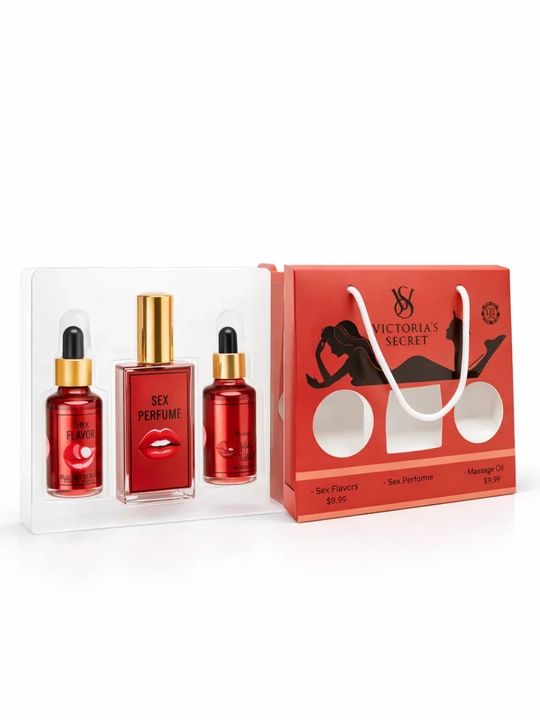 Подарочный набор Victoria’s Secret Love Flavors 3-в-1 – парфюм-спрей