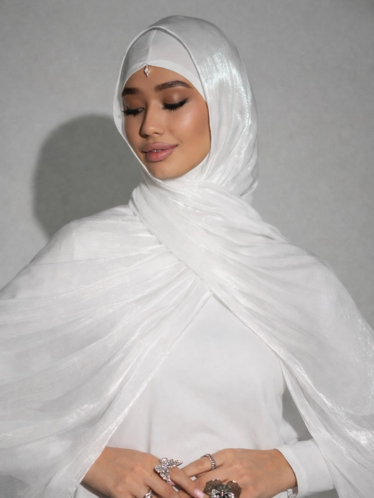 Organza sharf, ayollar ro'moli, ro'mol