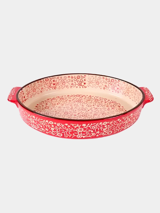 Pishirish uchun sopol qolip HOMEZAZA/DANNY HOME SM01-20 28,3x17,3x5,3sm 1dona 12x1 - 