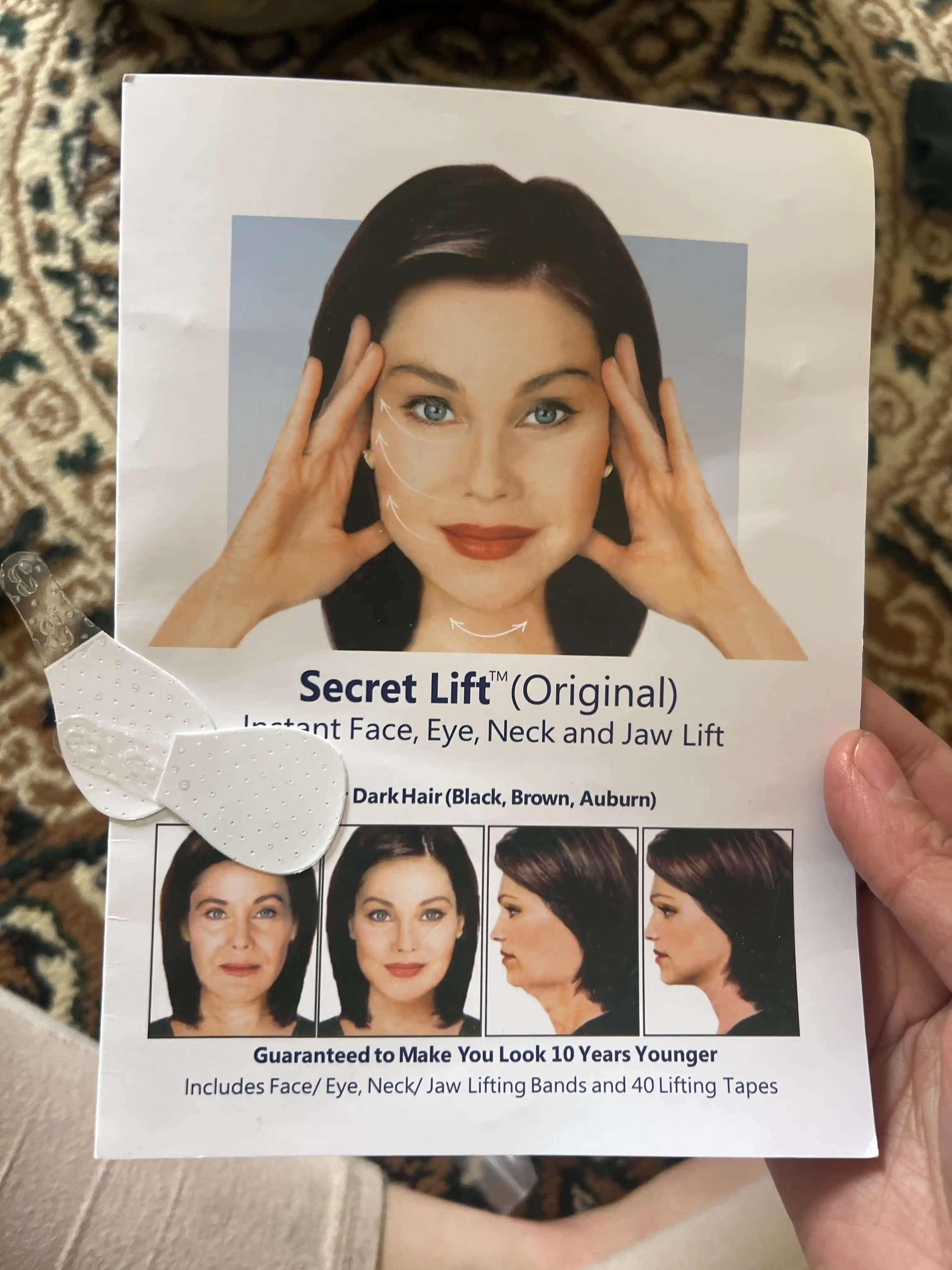 Ленты для лифтинг-эффекта Secret Lift для подтяжки лица
