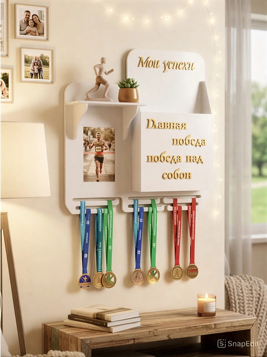 Медальница, Мои успехи с кармашком для грамот - 