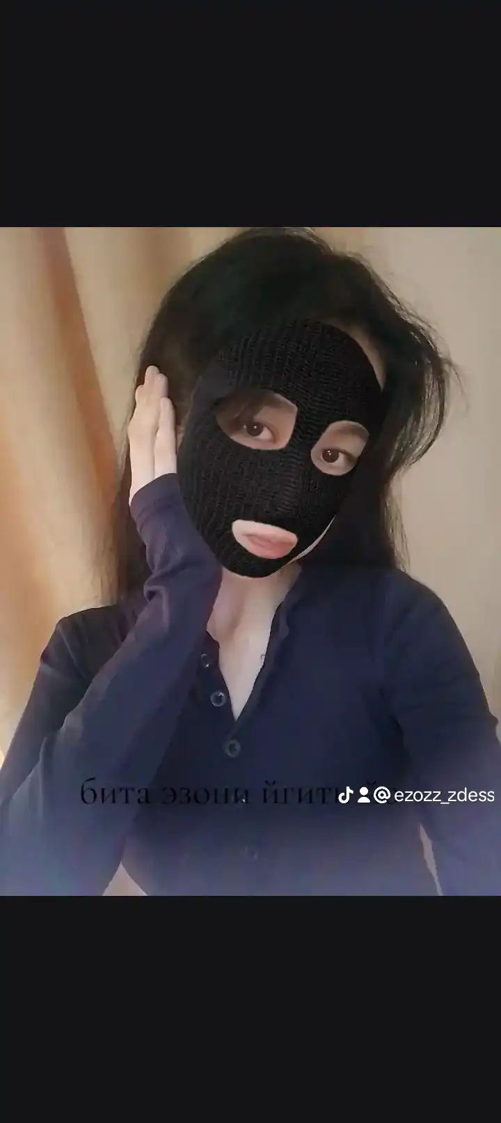 Ayollar uchun longsliv, trikotaj, oq, qora, to‘q ko‘k, krem rang