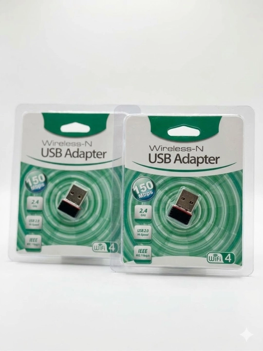 Wi-Fi adapter USB Wireless, 2.4 GHz, 5 dBi antenna bilan, tarmoq kartasi - 