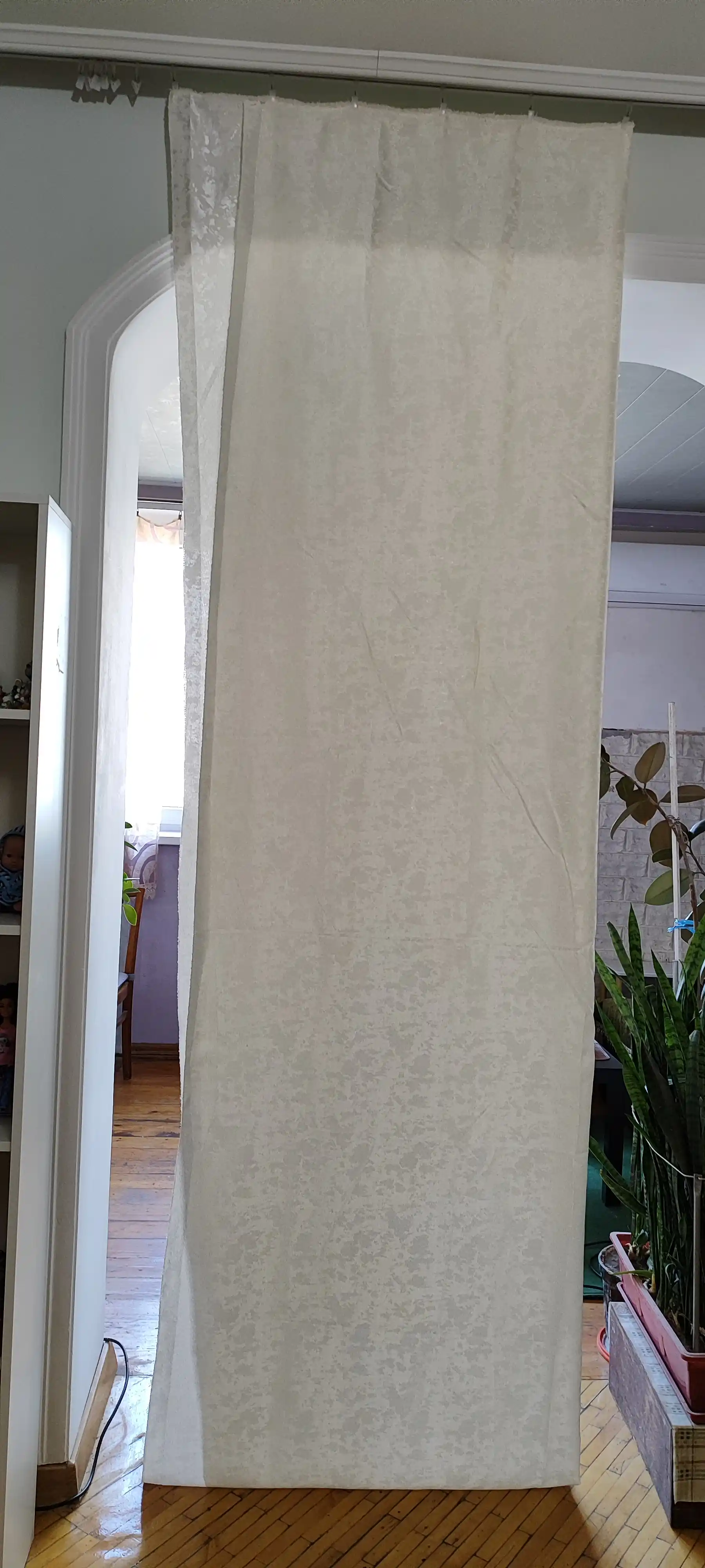 Yorug‘lik o‘tkazmaydigan marmar pardalar, 150 x 280 sm, 1 ta, 2 ta to‘plam