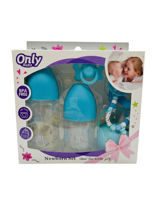 Набор для новорождённого Only Baby бутылочки и пустышки