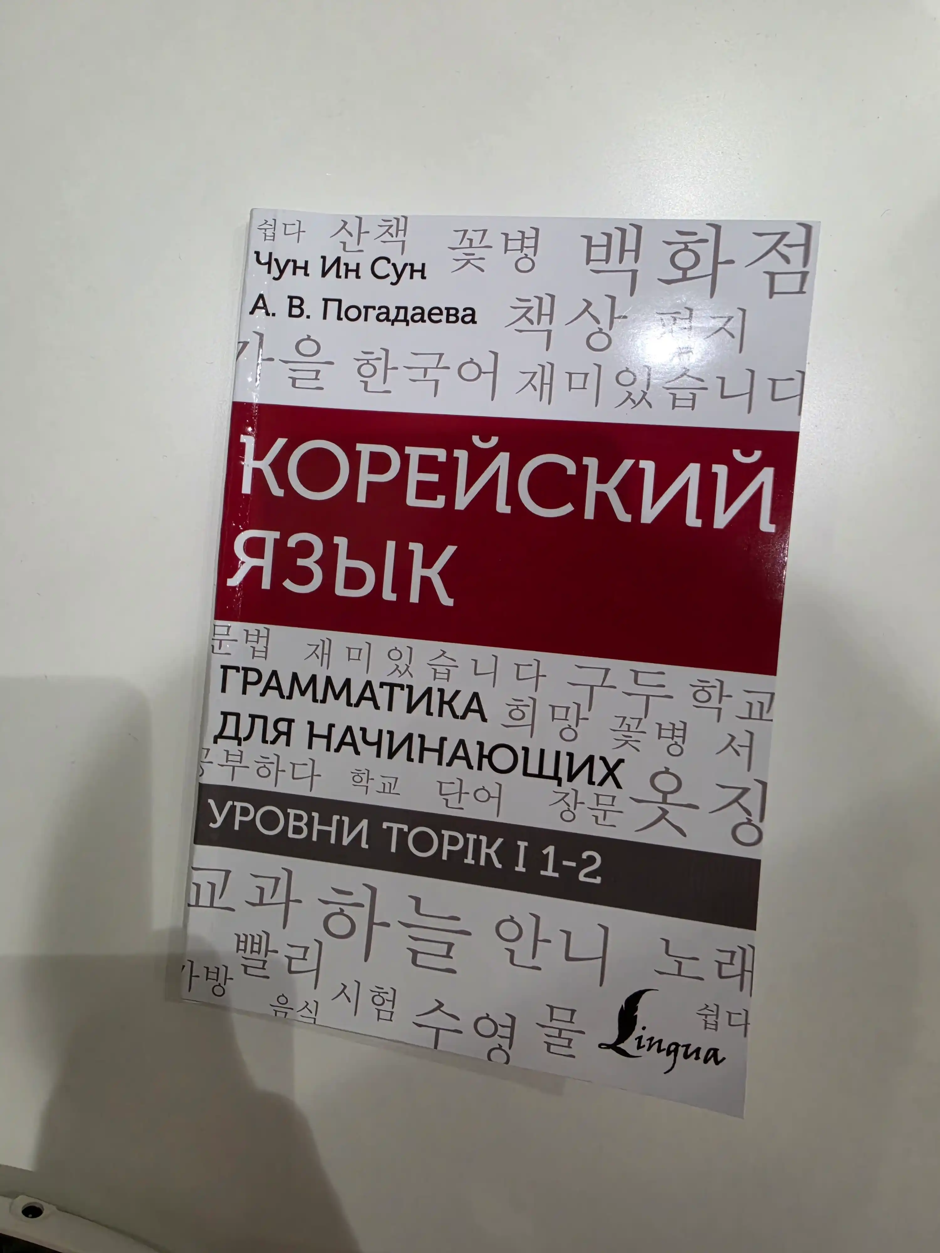 Корейский язык. Грамматика и слова для начинающих. Чун Ин Сун. Мягкая обложка