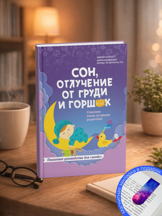 Mariya Kornatt. Uyqu, ko‘krakdan ajratish va tuvak. Juda charchagan ota-onalarni qutqarish - 