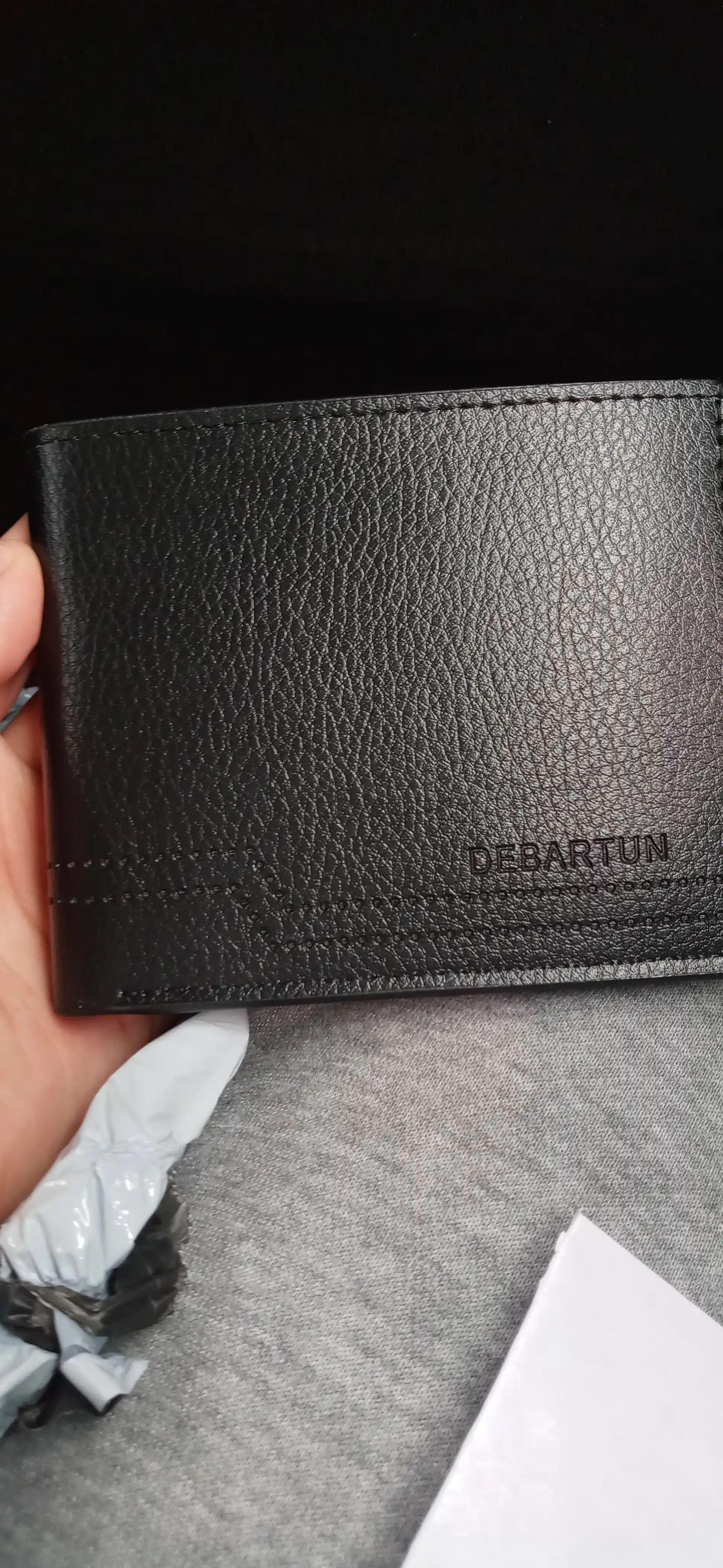 Erkaklar hamyoni, hamyon, kartxolder, o‘lchami 12 * 10 sm