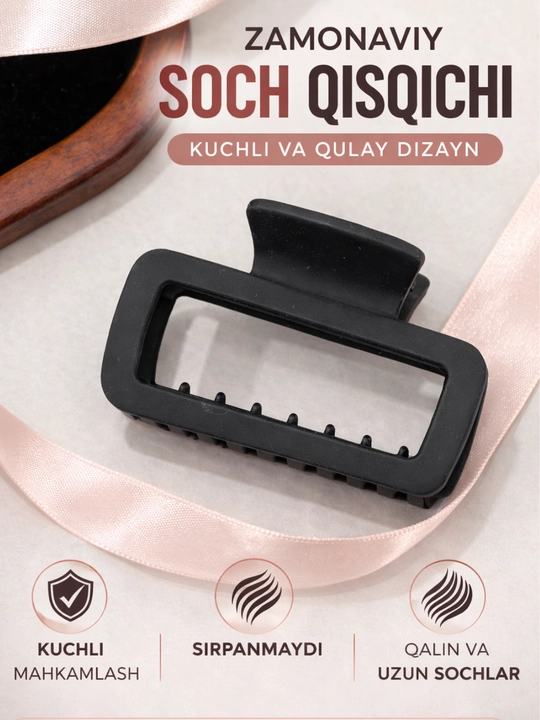 Ayollar va qizlar uchun soch qisqich - 