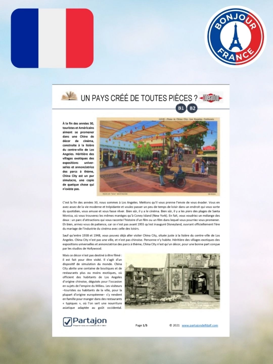 Partajon DELF DALF B1–B2 Compréhension Écrite , книга упражнений по французскому