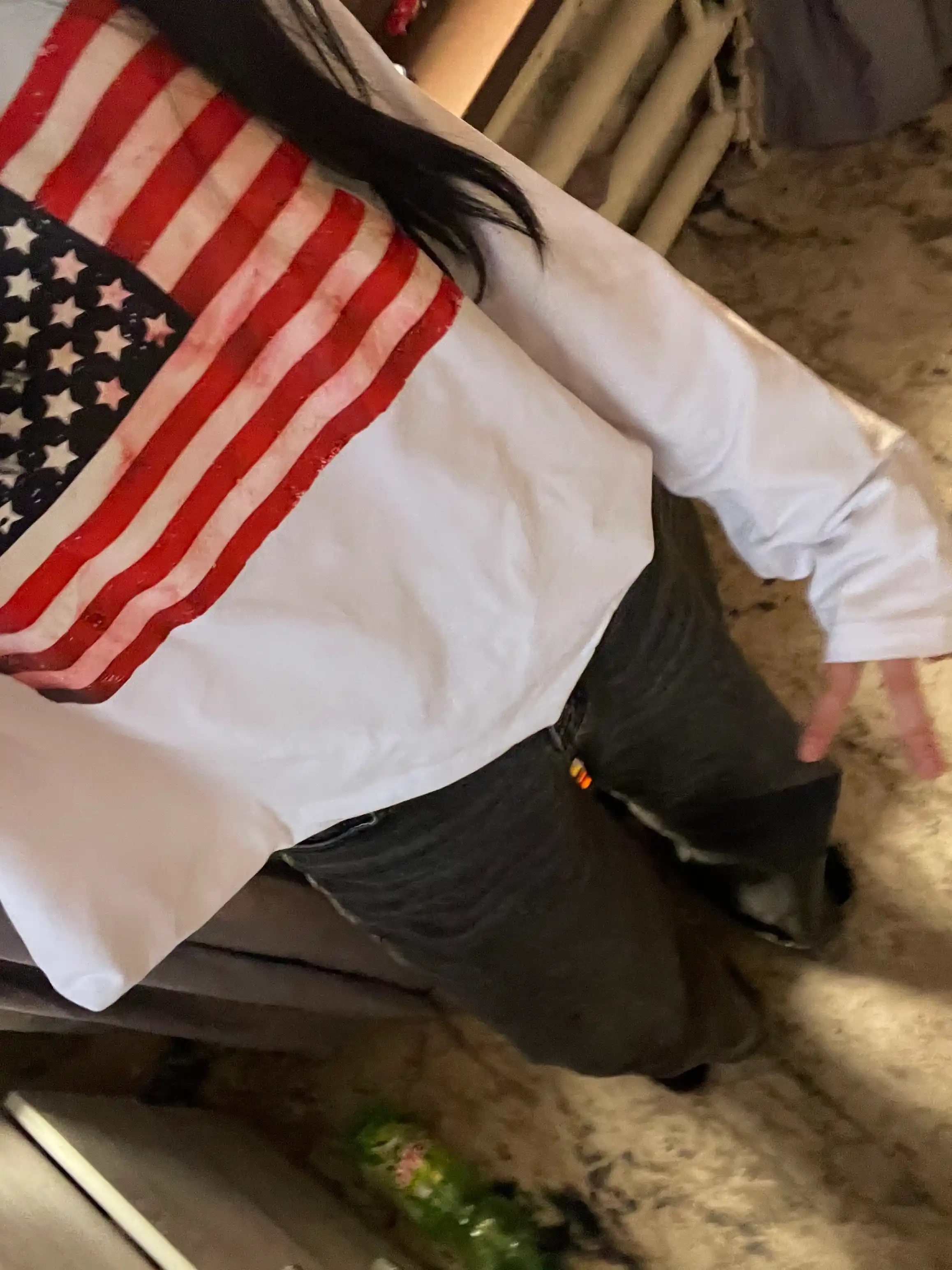 Erkaklar va ayollar uchun oversize long sleeve svitshot USA, OVERSIZE  bahor mavsumi uchun