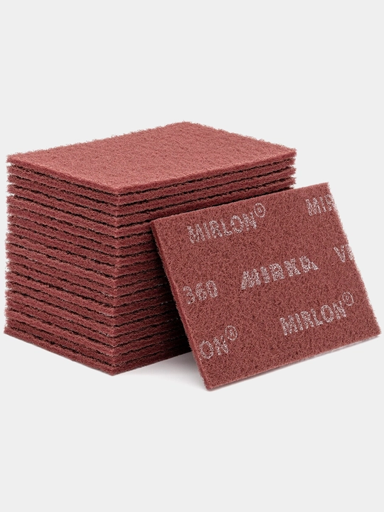 Шлифовальный лист Mirka Mirlon 152×229 мм VF P360, нетканый абразив для авто покраски