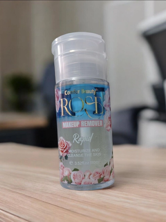 Средство для снятия макияжа ROSE Comfort Beauty 3 в 1, бережное очищение и увлажнение кожи - 