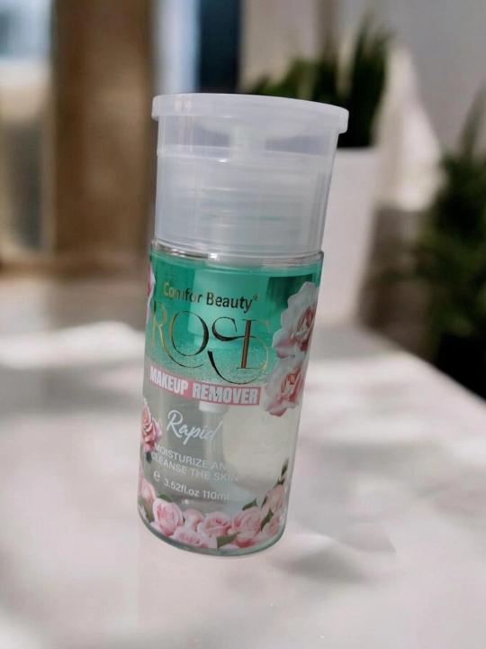 Средство для снятия макияжа ROSE Comfort Beauty 3 в 1, бережное очищение и увлажнение кожи - 