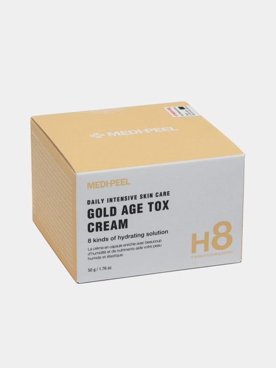 Oltin ipak qurti ekstrakti bilan qarishga qarshi krem Medi-Peel Gold Age Tox Cream, 50 ml - 