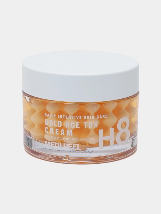 Oltin ipak qurti ekstrakti bilan qarishga qarshi krem Medi-Peel Gold Age Tox Cream, 50 ml