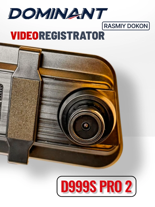 Видеорегистратор Dominant D999S PRO-2 Wifi 4К ultra hd 3 камеры