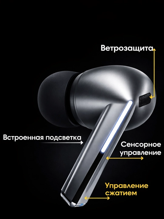 Galaxy Buds 3 Pro simsiz quloqchinlari, bluetooth quloqchin, shovqinni kamaytirish